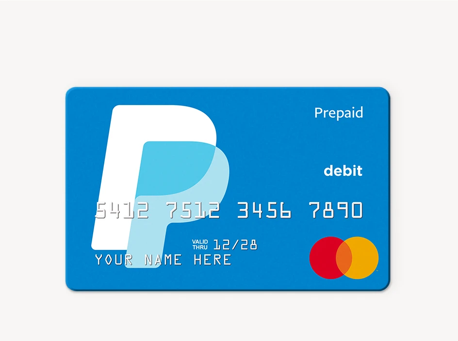 Paypal debit Mastercard